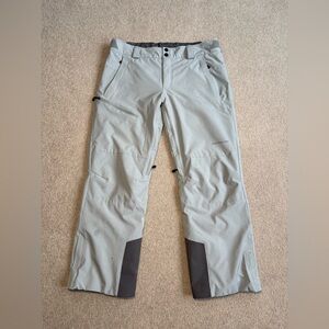 Obermeyer Force Ski Snow Pants Men's XL Stretch Grey